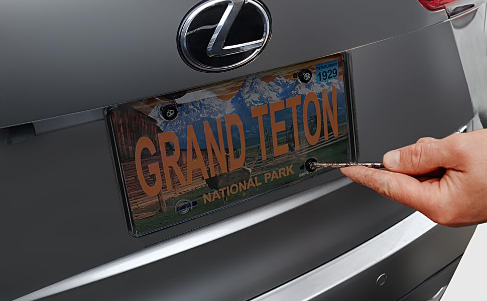 Installing License Plate Covers That Obscure the Plate