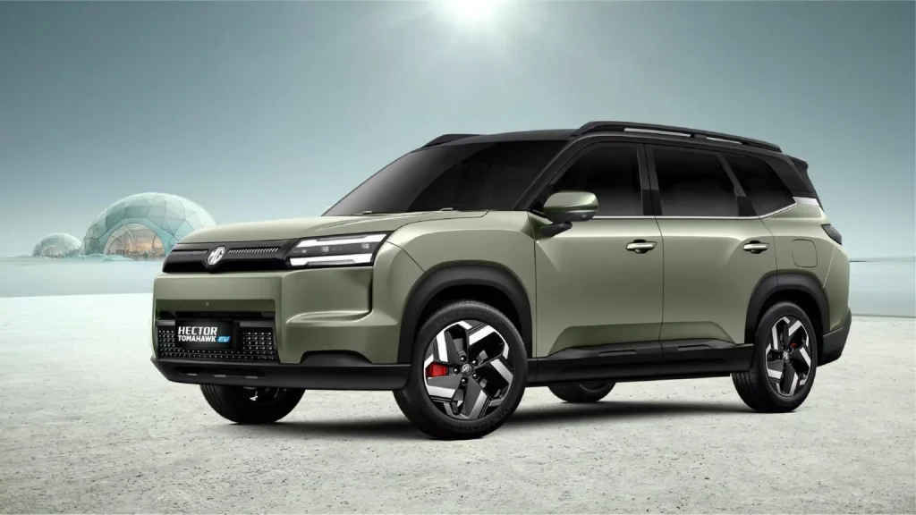 MG Introduces a Three-Row Electric SUV With a Battery-Leasing Option