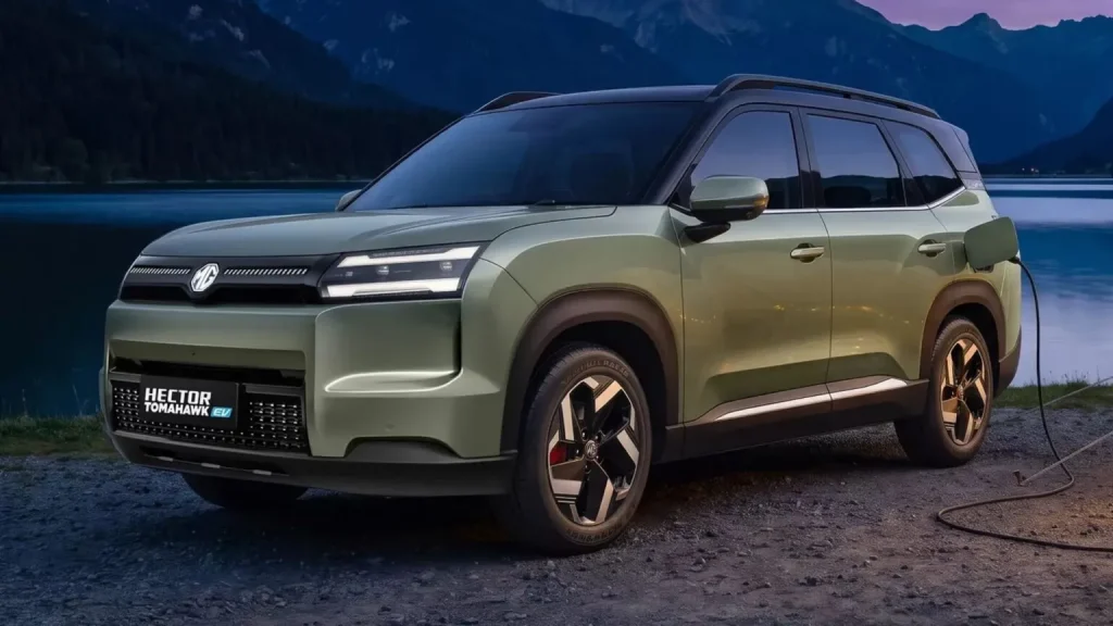 MG Introduces a Three-Row Electric SUV With a Battery-Leasing Option
