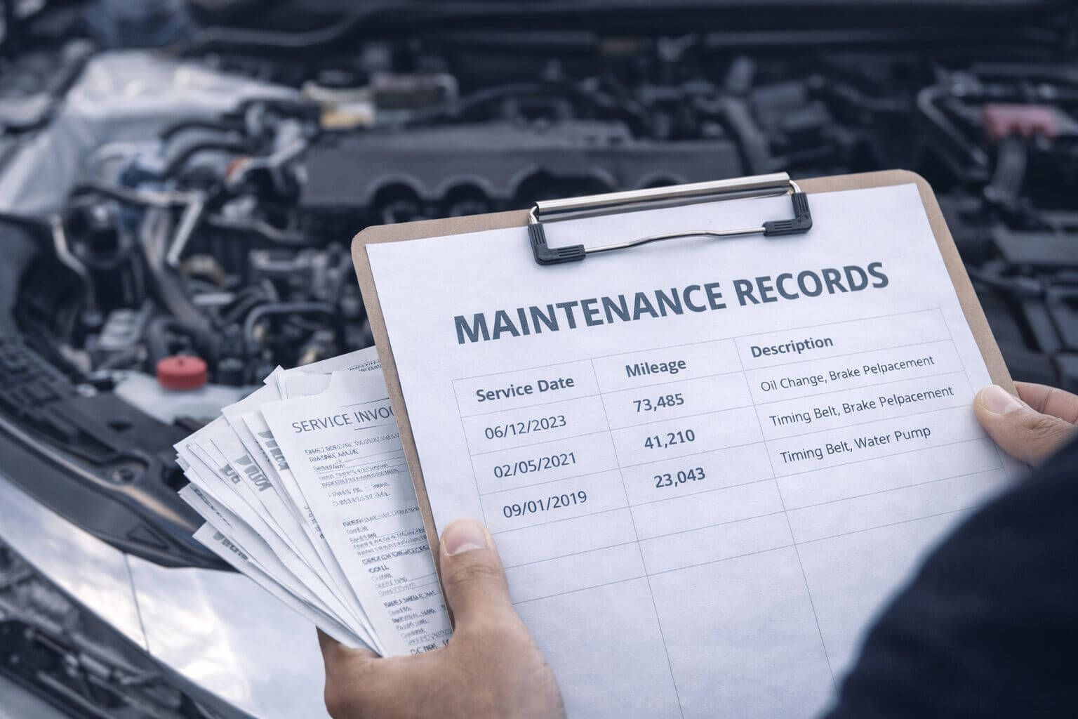 Maintenance and Major Repair Records