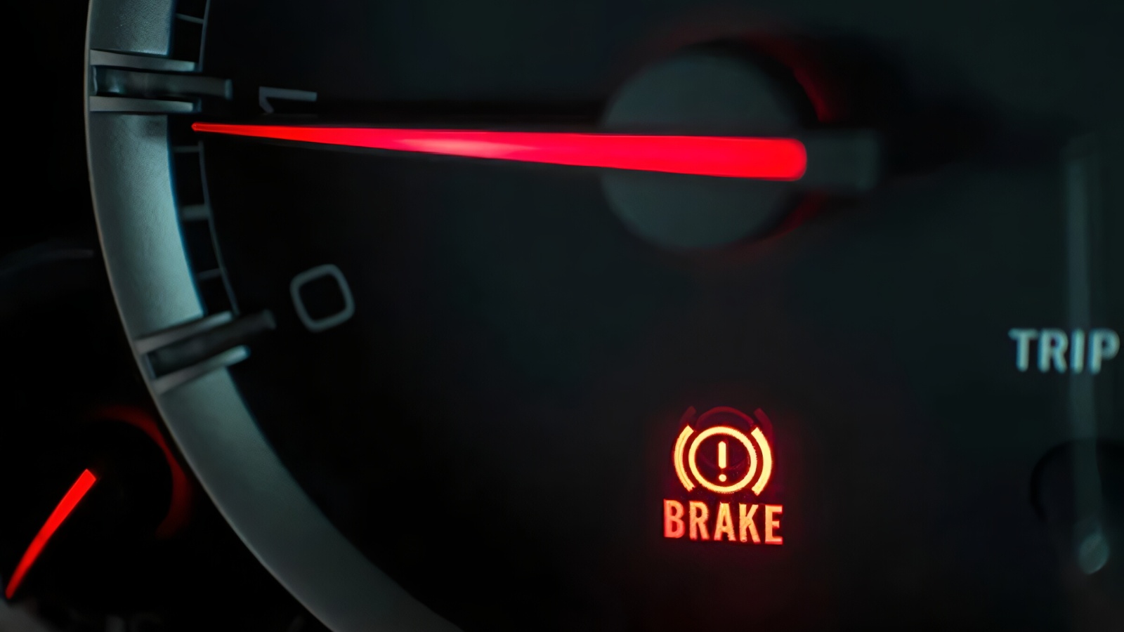 Red Brake System Warning Light