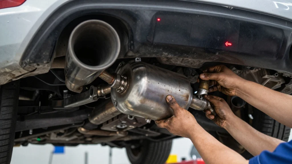 Removing the Catalytic Converter
