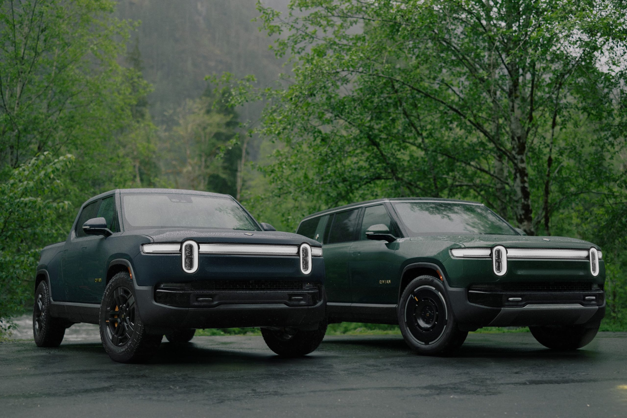 Rivian R1T and R1S