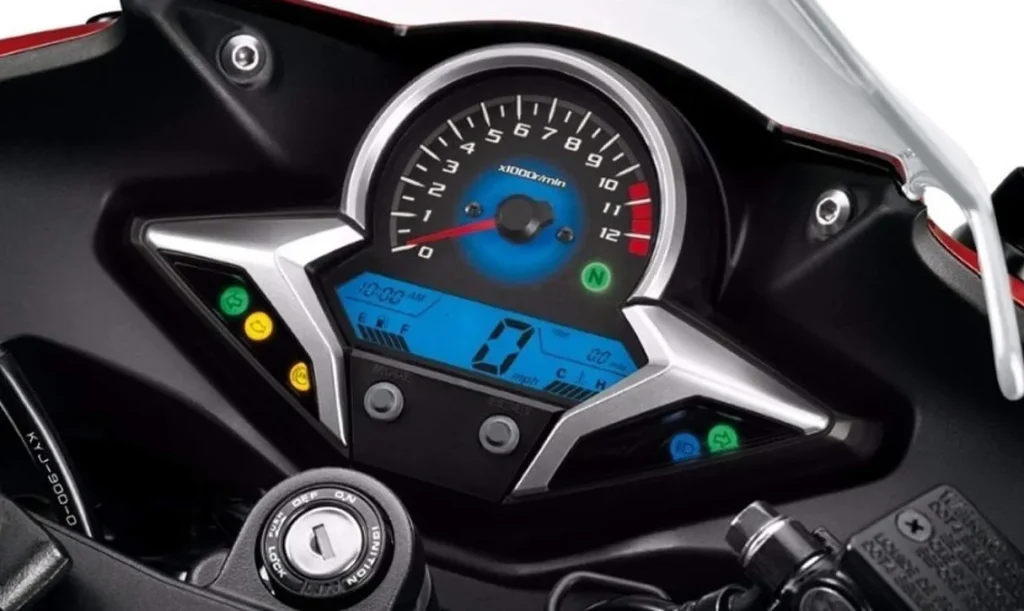 Spraying the Instrument Cluster Up Close