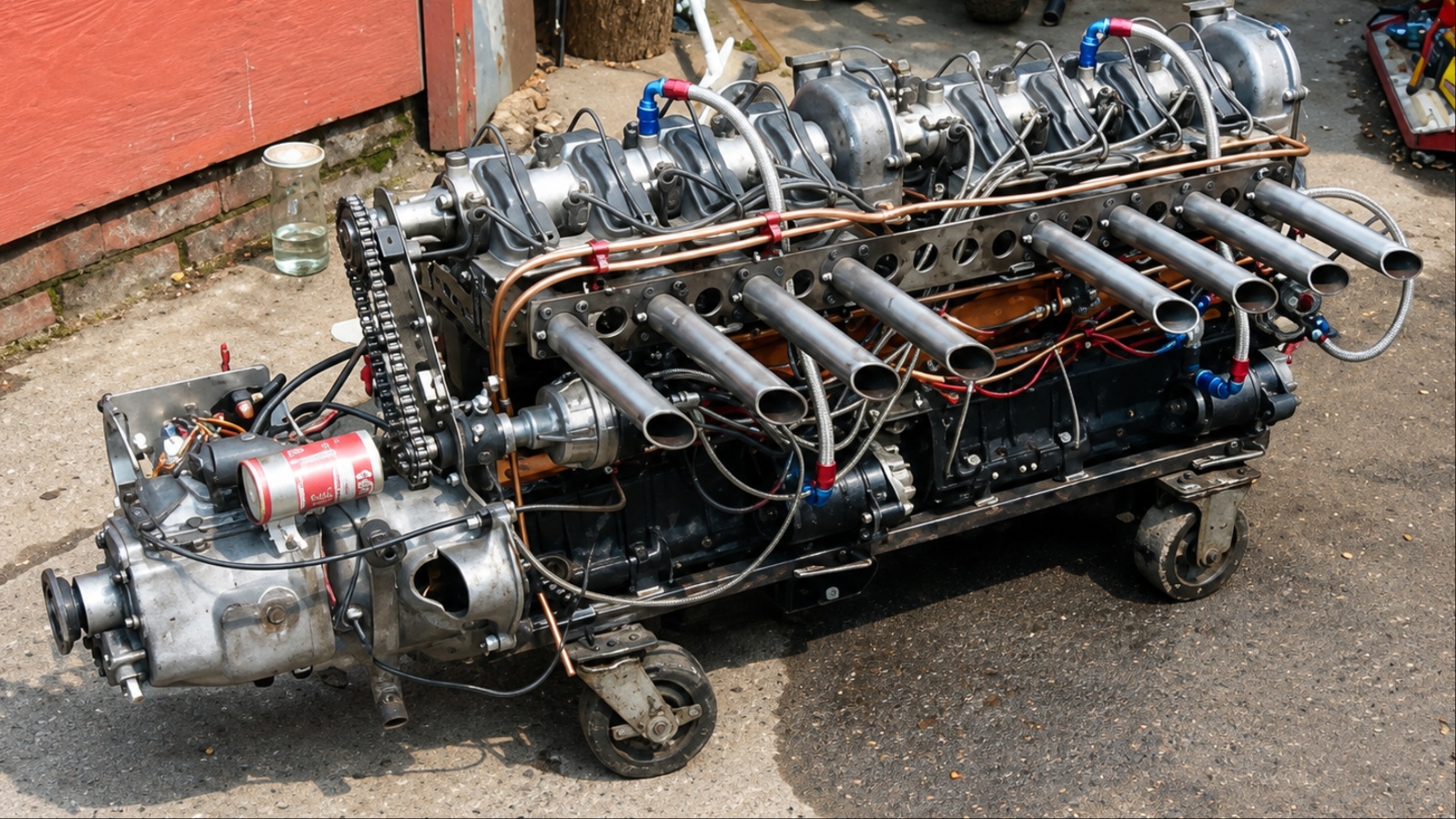 Straight-Eight Engines