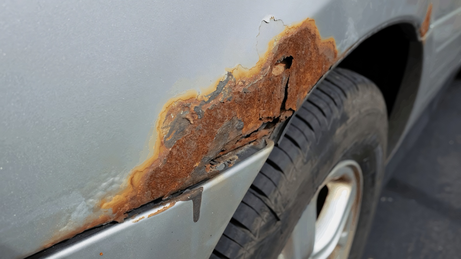 Structural Rust on the Frame or Unibody