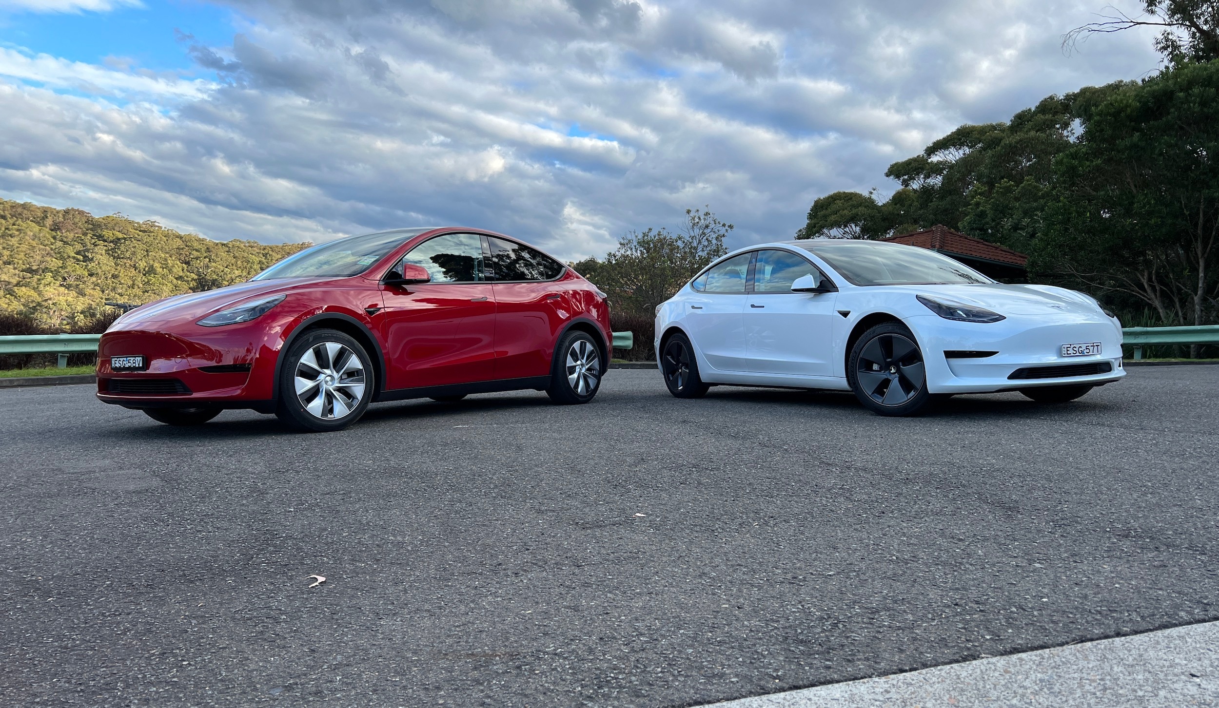 Tesla Model 3 and Model Y