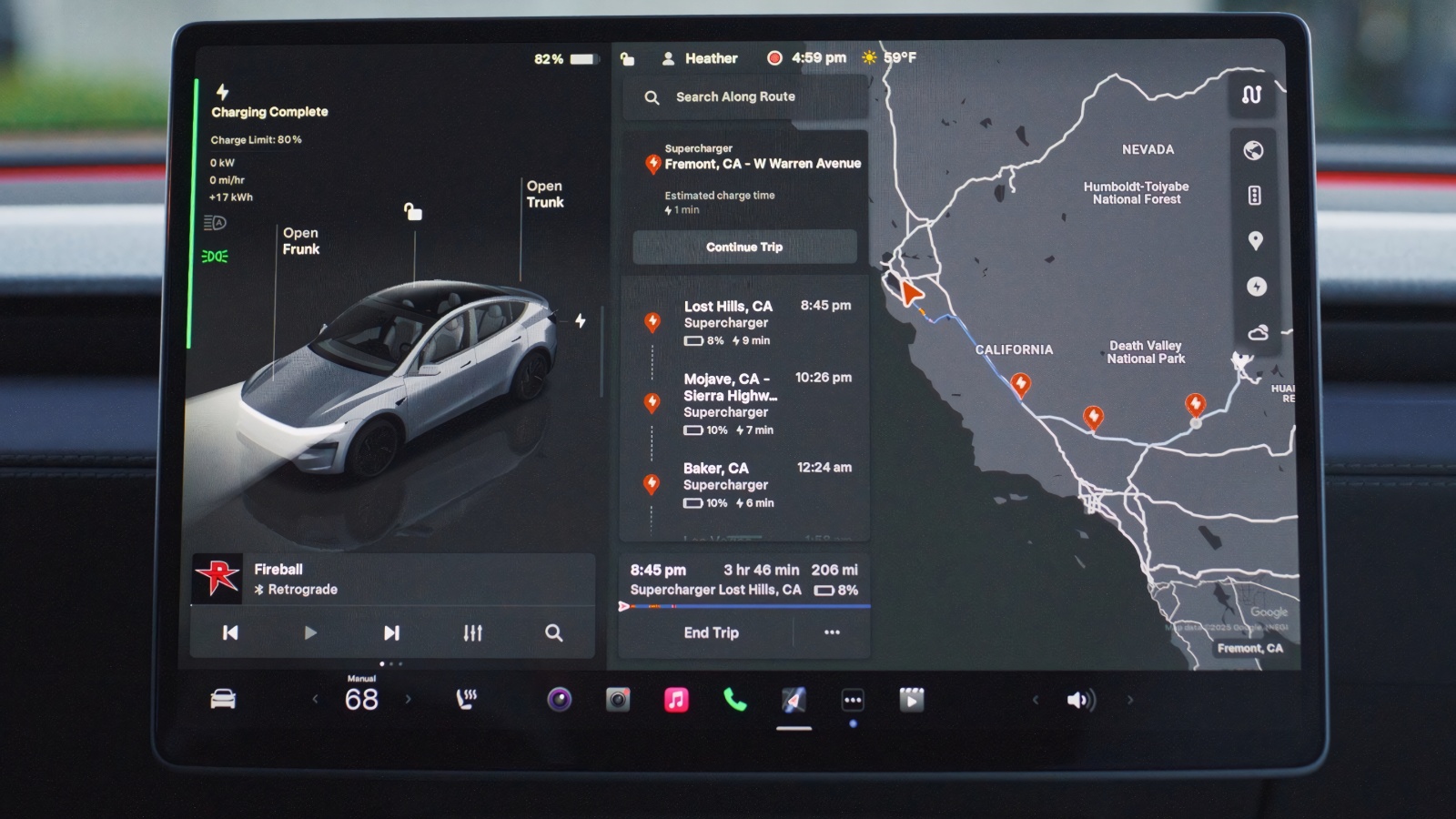 Tesla’s Software and Data Sharing Menu