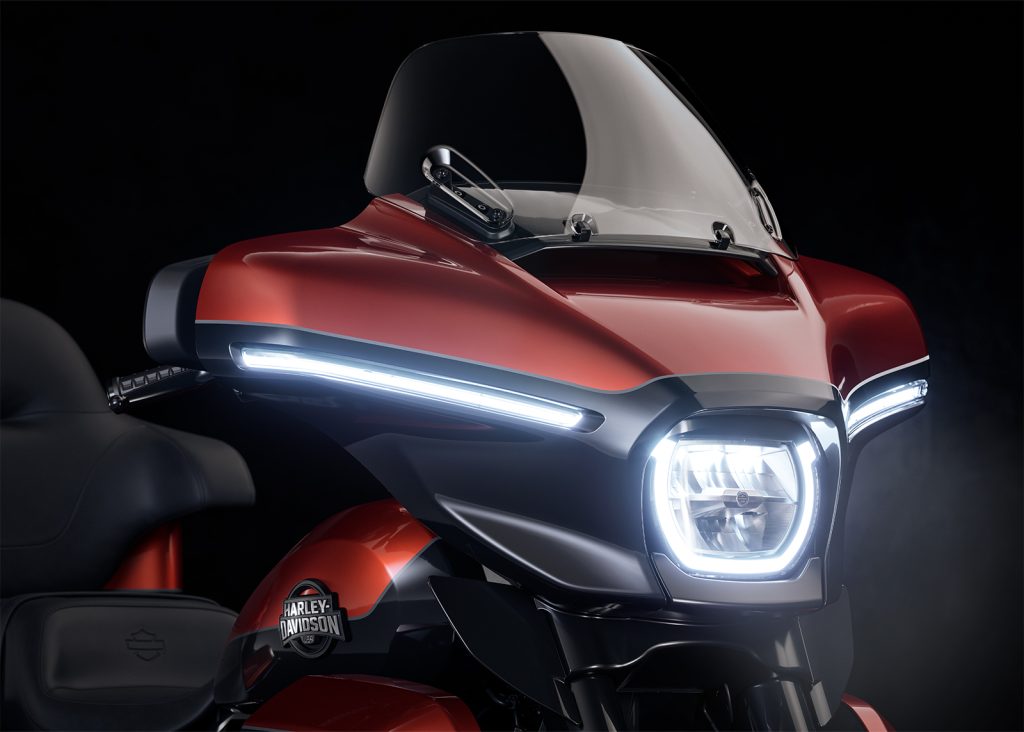 The Batwing Fairing Was Developed to Reduce Helmet Buffeting