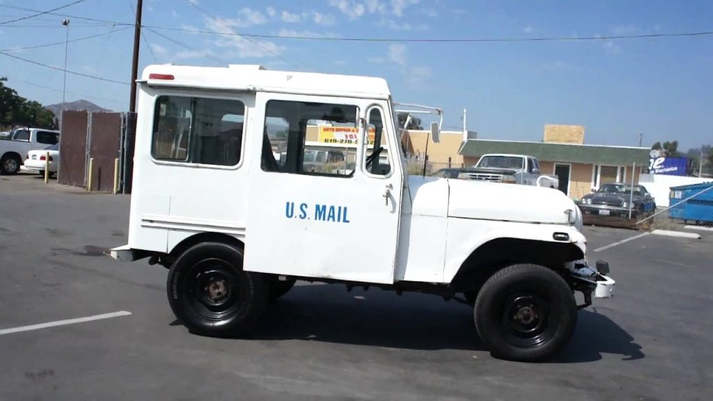 The Old Mail Truck Returned Eight Miles Per Gallon
