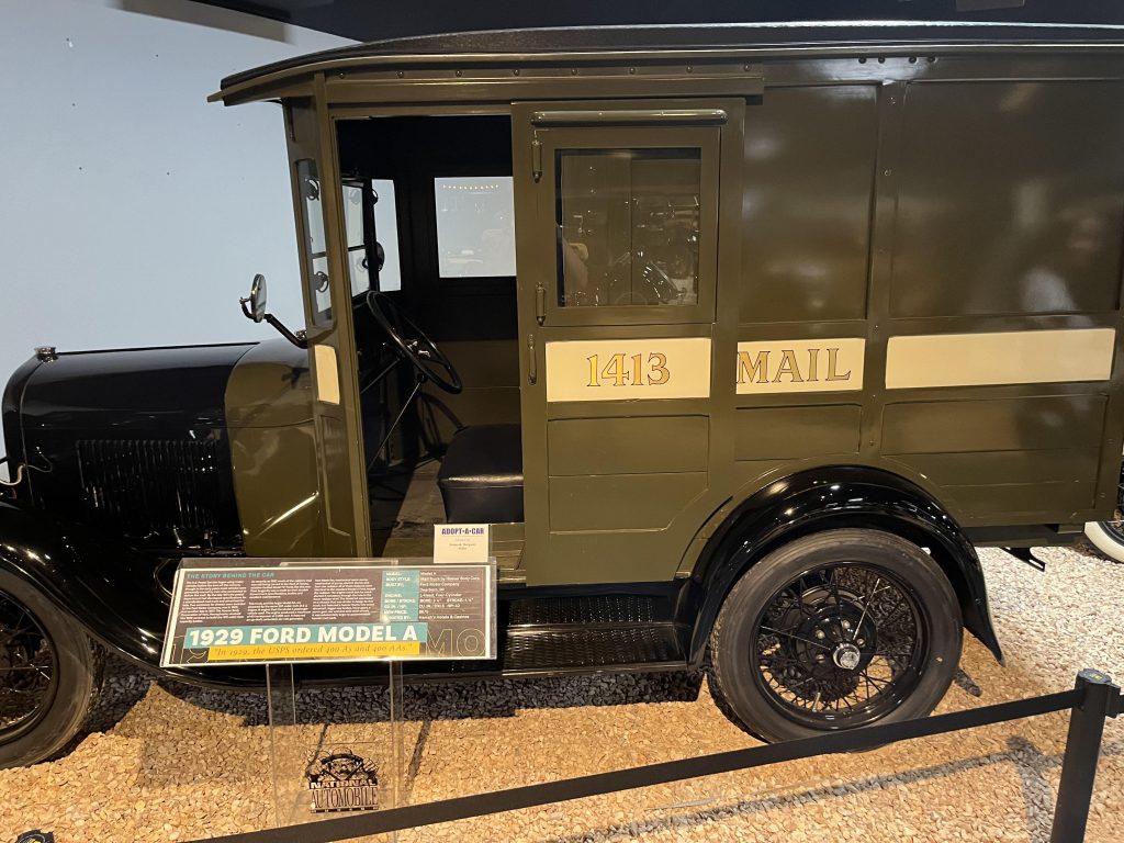 The Old Mail Truck Returned Eight Miles Per Gallon