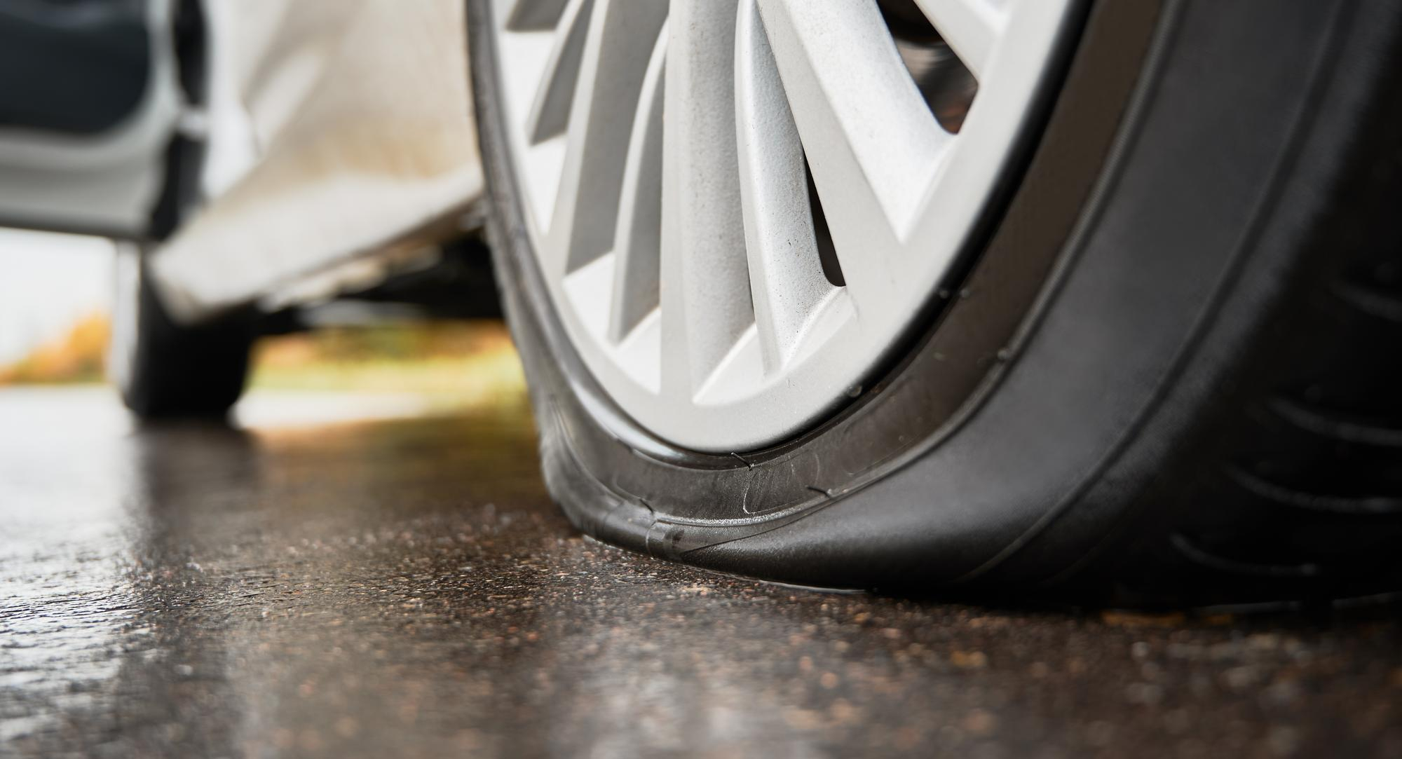Tires Develop Flat Spots, Cracks, and Age Damage