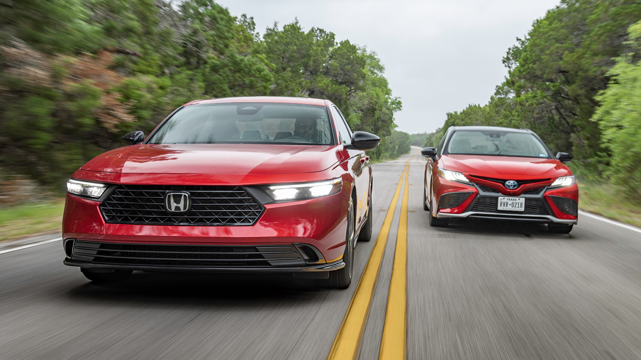 Toyota Camry and Honda Accord