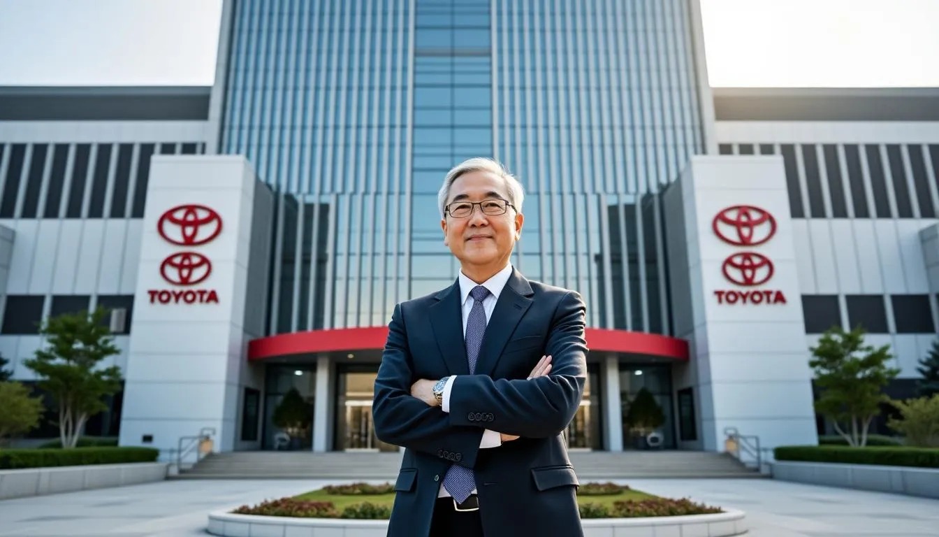 Toyota Motor Corporation Chairman Akio Toyoda