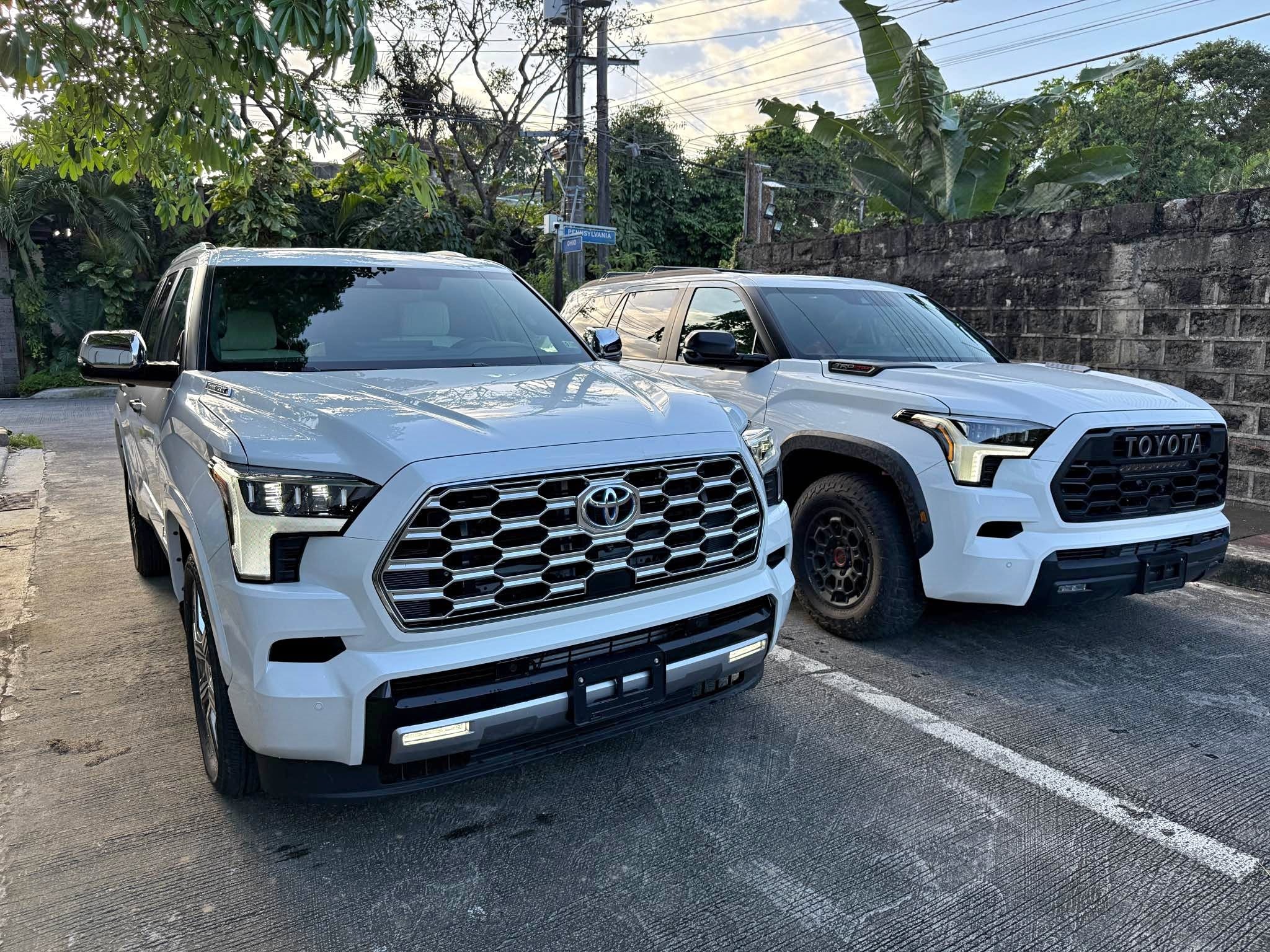 Toyota Sequoia - Capstone and TRD Pro