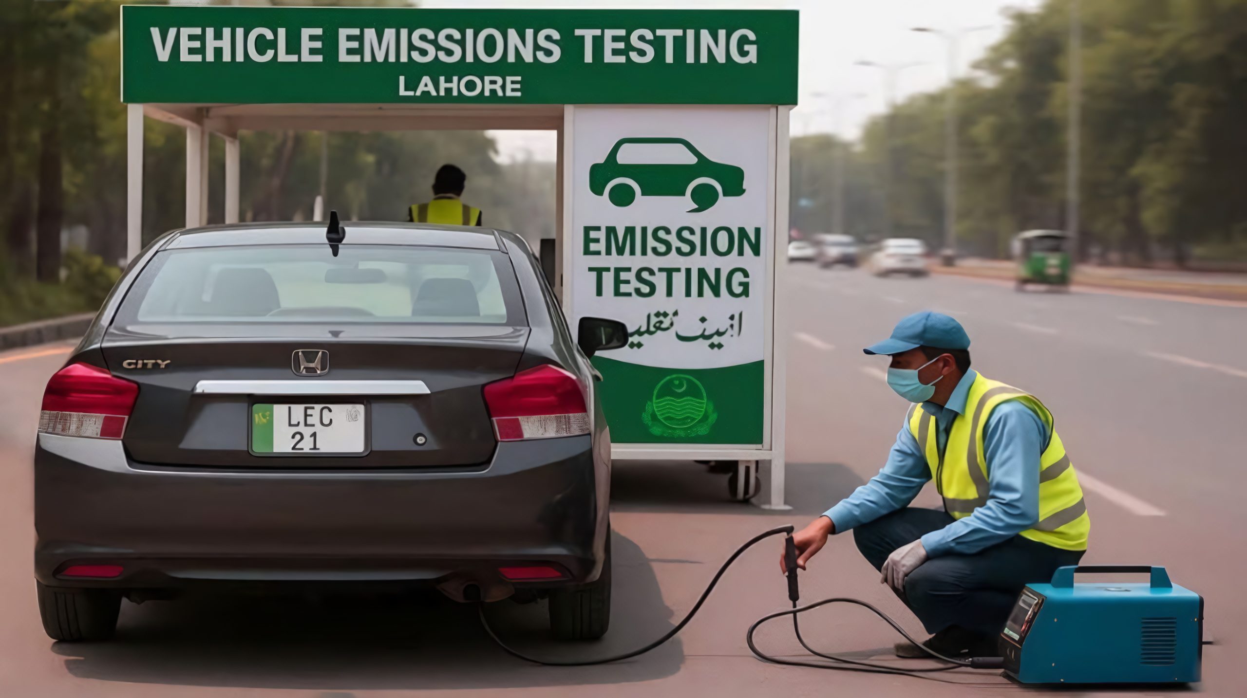 Vehicle emission testing