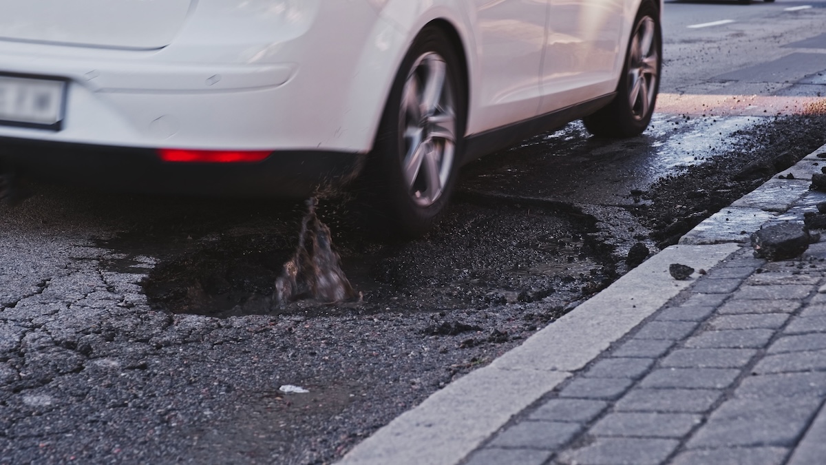 Vibration After Hitting a Pothole
