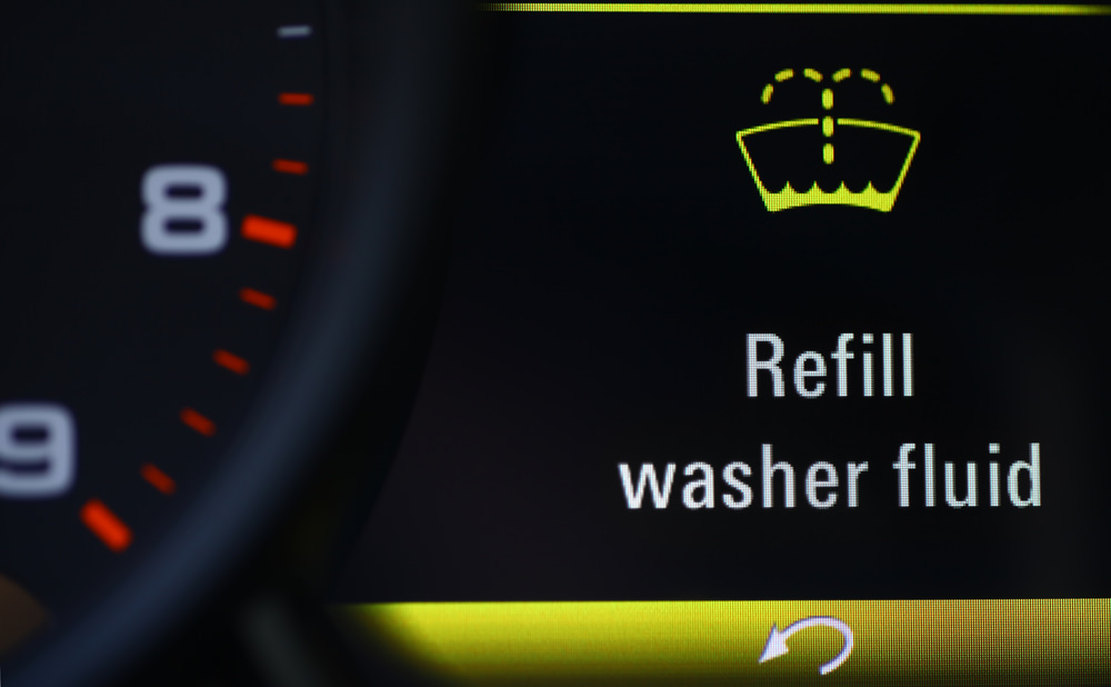 Windshield Washer Fluid Reminder