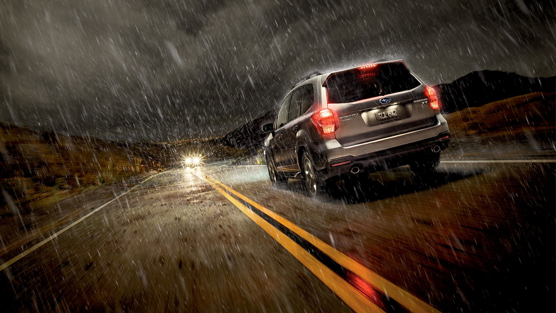 Driving in the rain