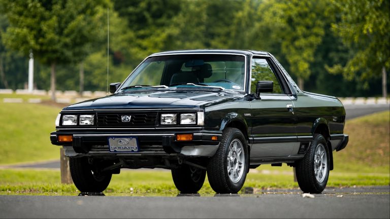 The Subaru BRAT blended compact pickup practicality with distinctive retro styling
