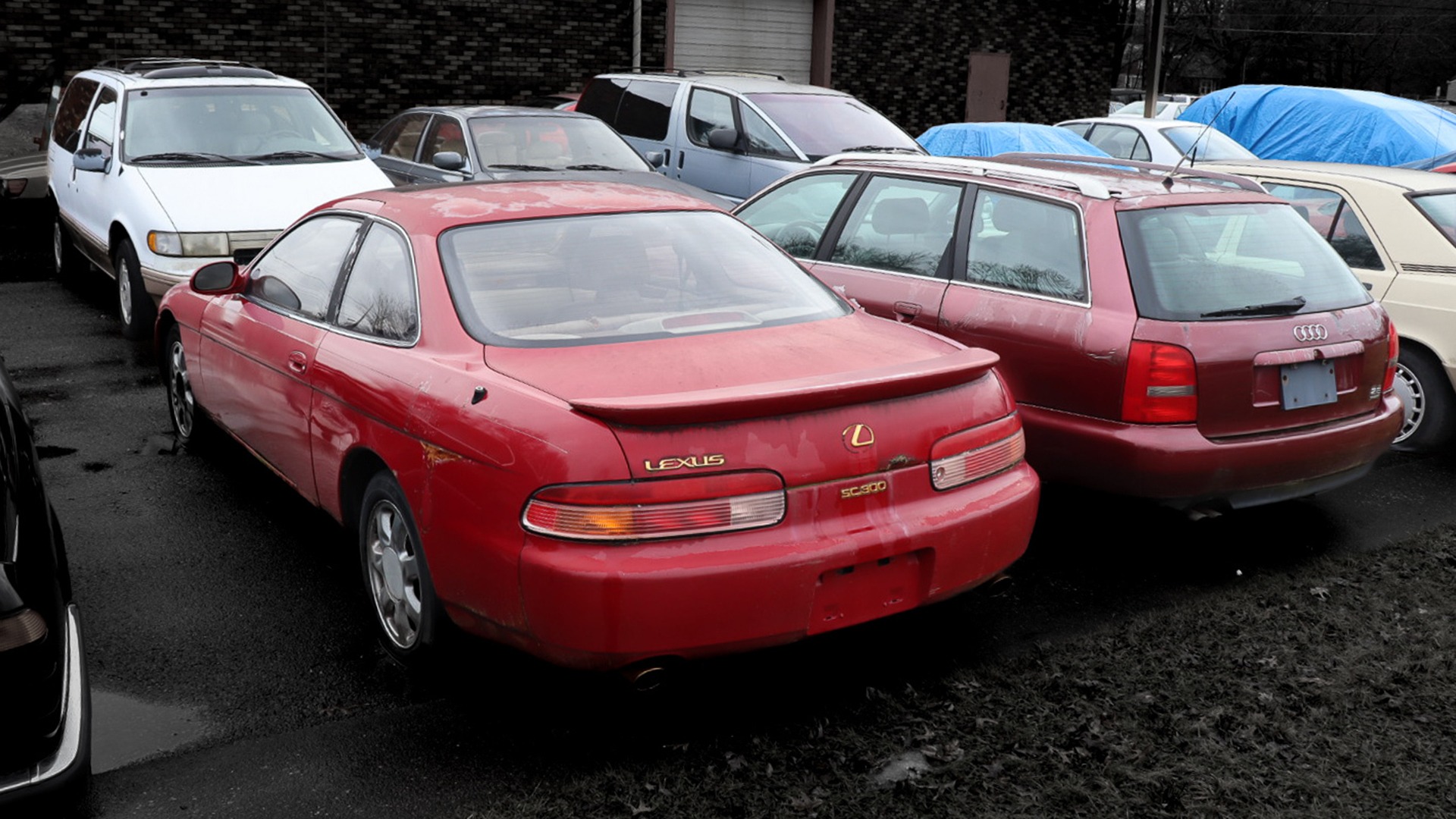 1994 Lexus SC400 parked in a lot 