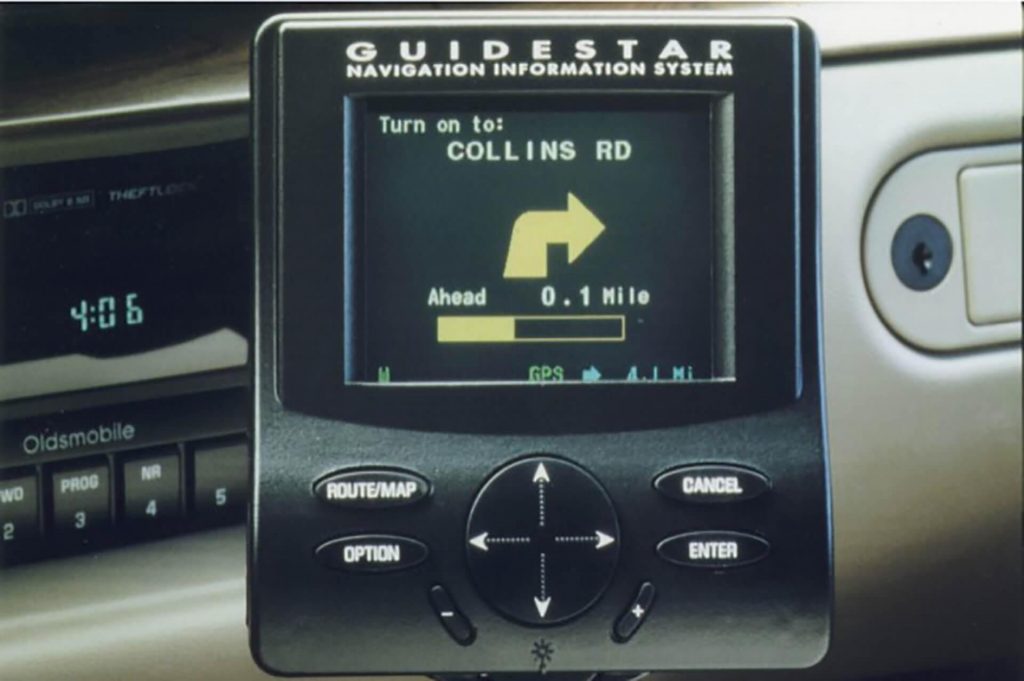 1995 Oldsmobile Eighty-Eight: Built-In GPS Navigation