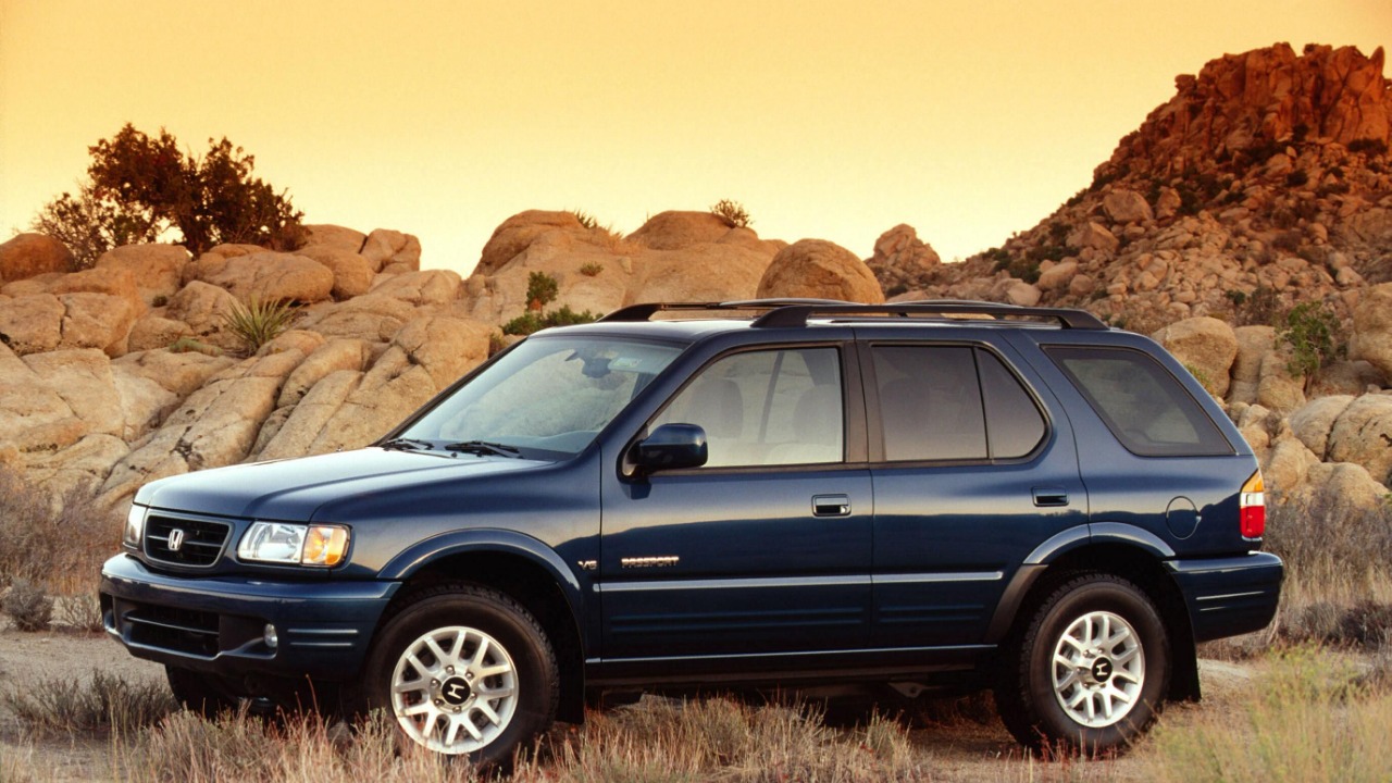 2002 Honda Passport showcasing classic SUV styling and rugged versatility