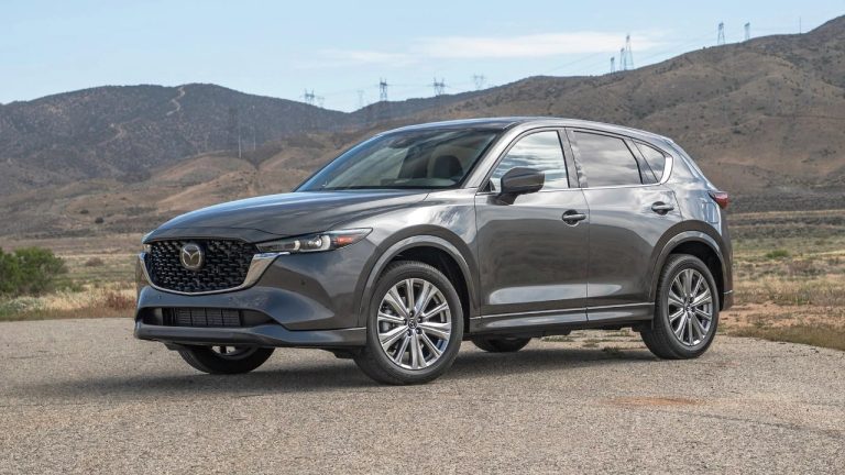2023 Mazda CX-5 showcasing its sleek design and rugged versatility