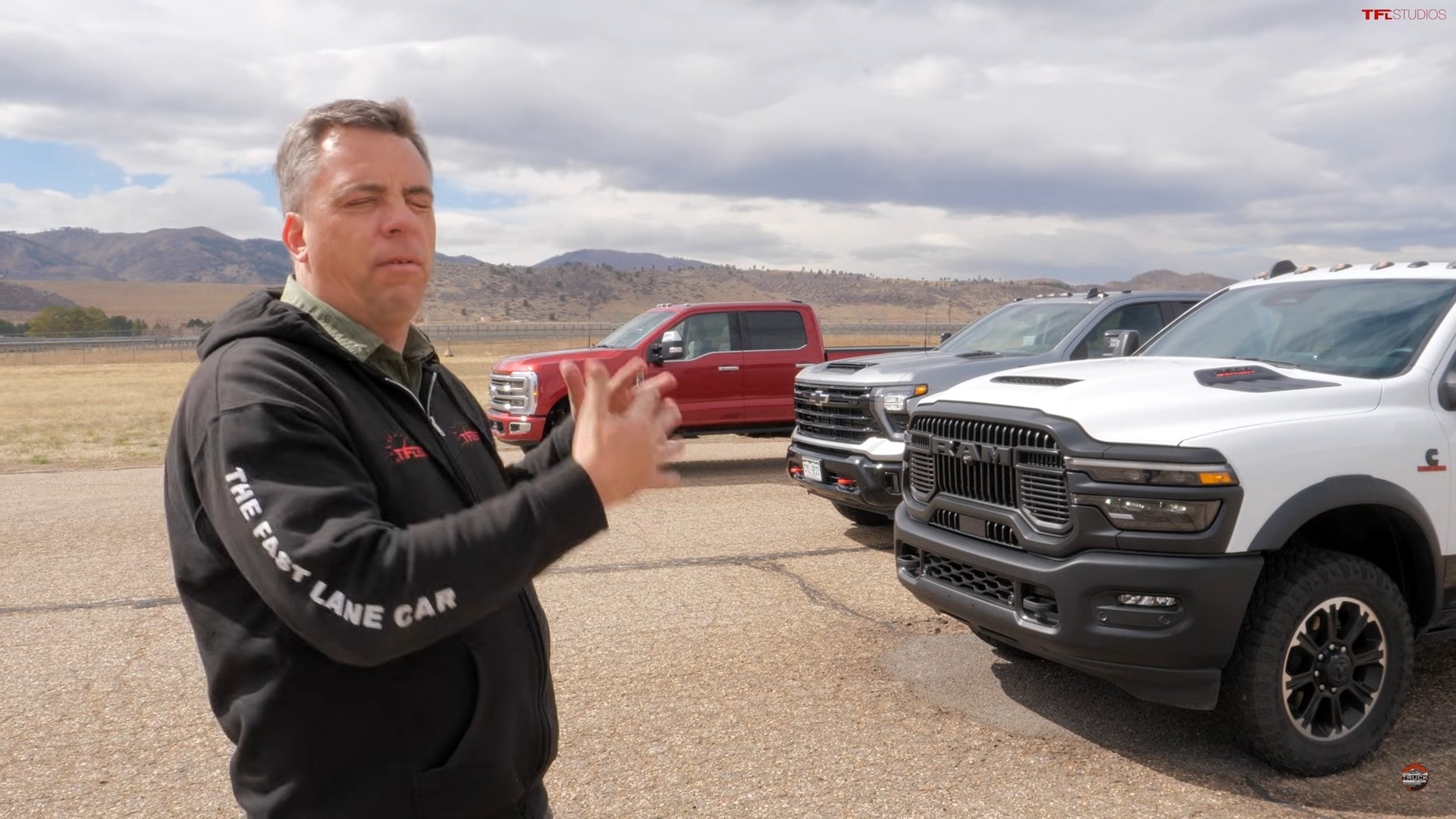 2025 Ford, Ram, and Chevy HD trucks