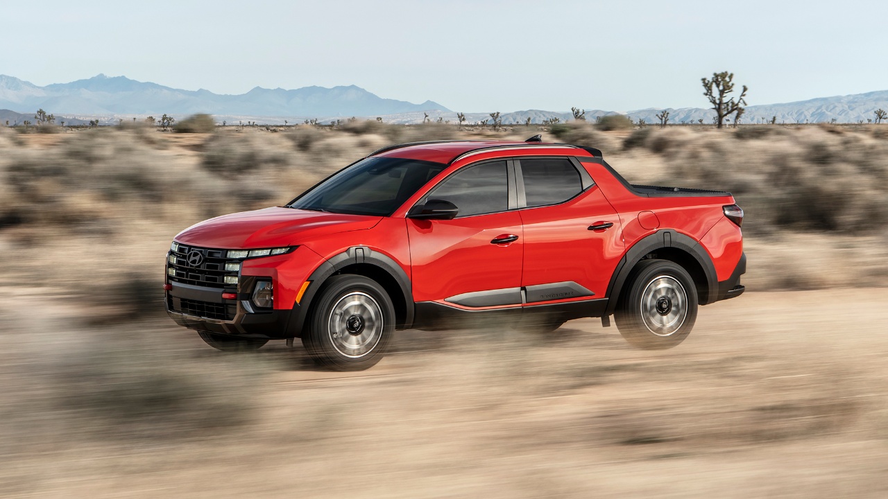 2026 Hyundai Santa Cruz combining pickup utility with crossover practicality