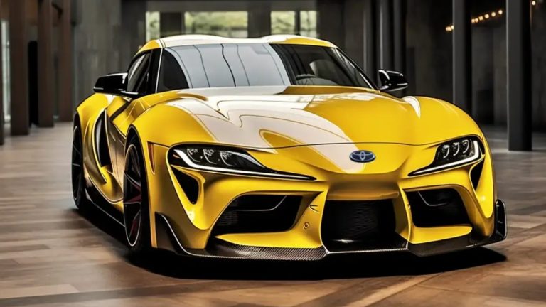 2026 Toyota GR Supra showcasing its bold styling and aggressive performance character