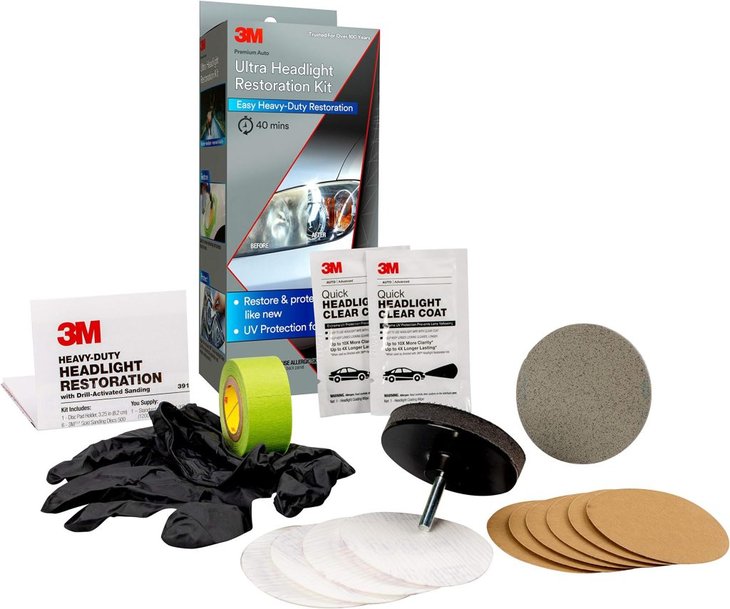 3M Ultra Headlight Restoration Kit