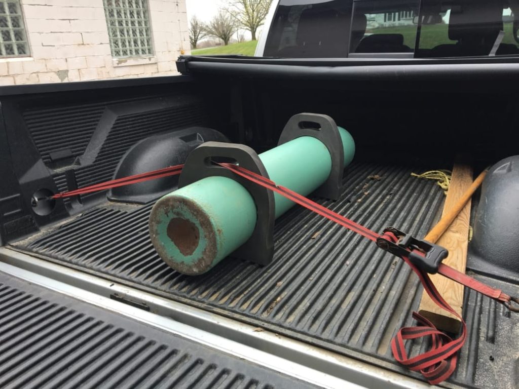 A Compressed-Gas Cylinder Lying Loose in the Truck Bed