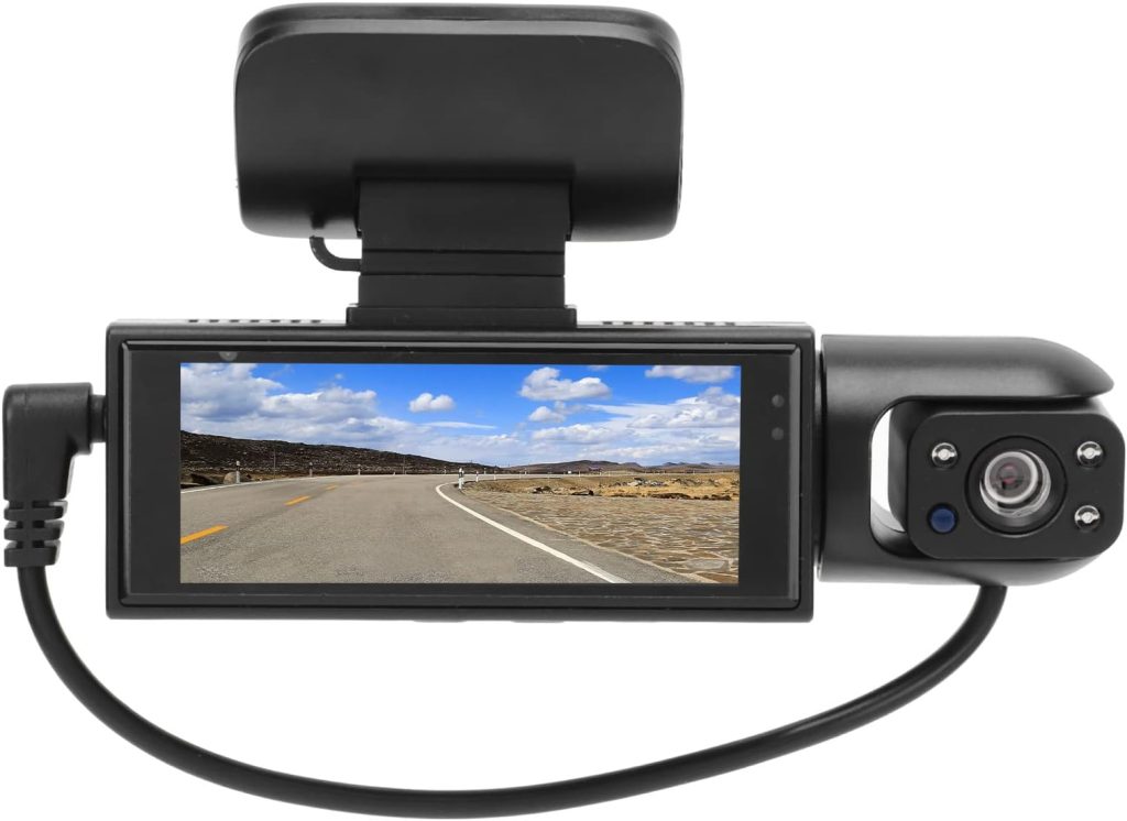 A Quality Dash Camera With Front and Rear Recording