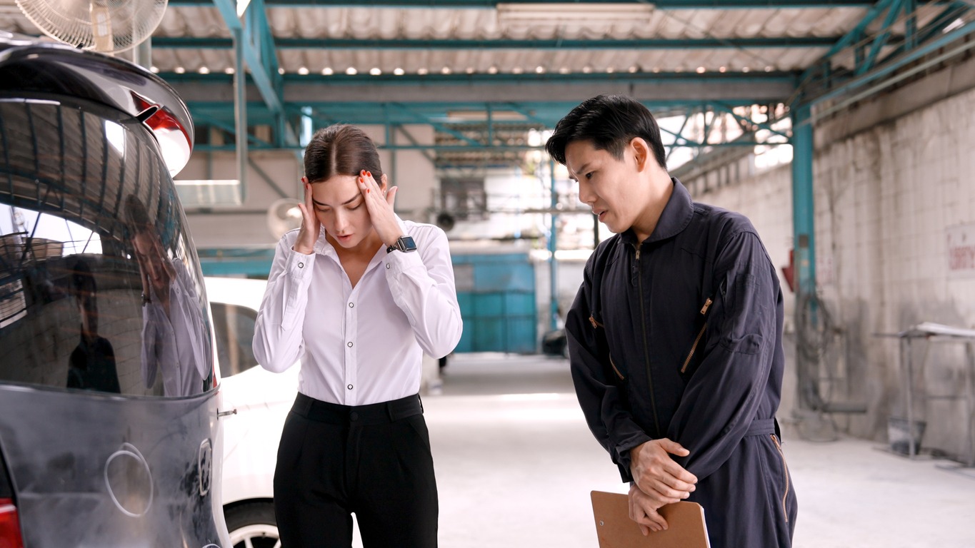 A car repair shop
