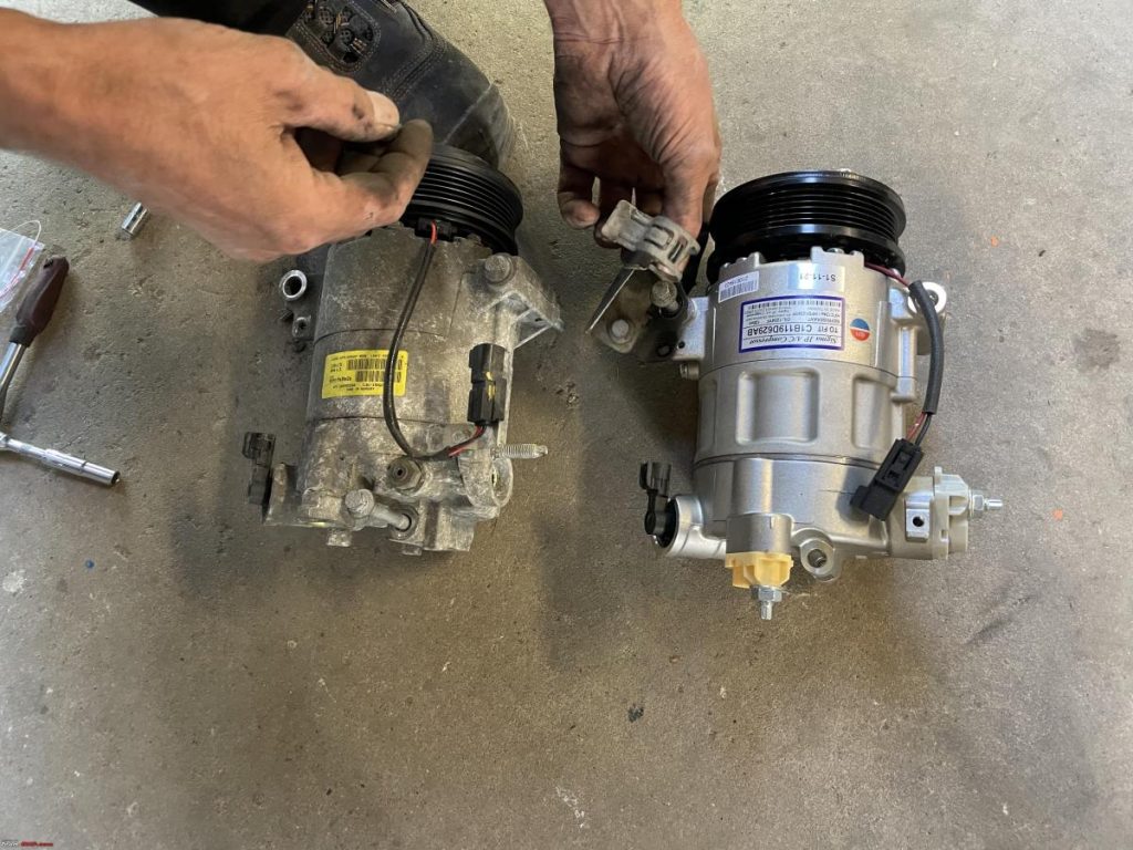 Air-Conditioning Compressor Replacement