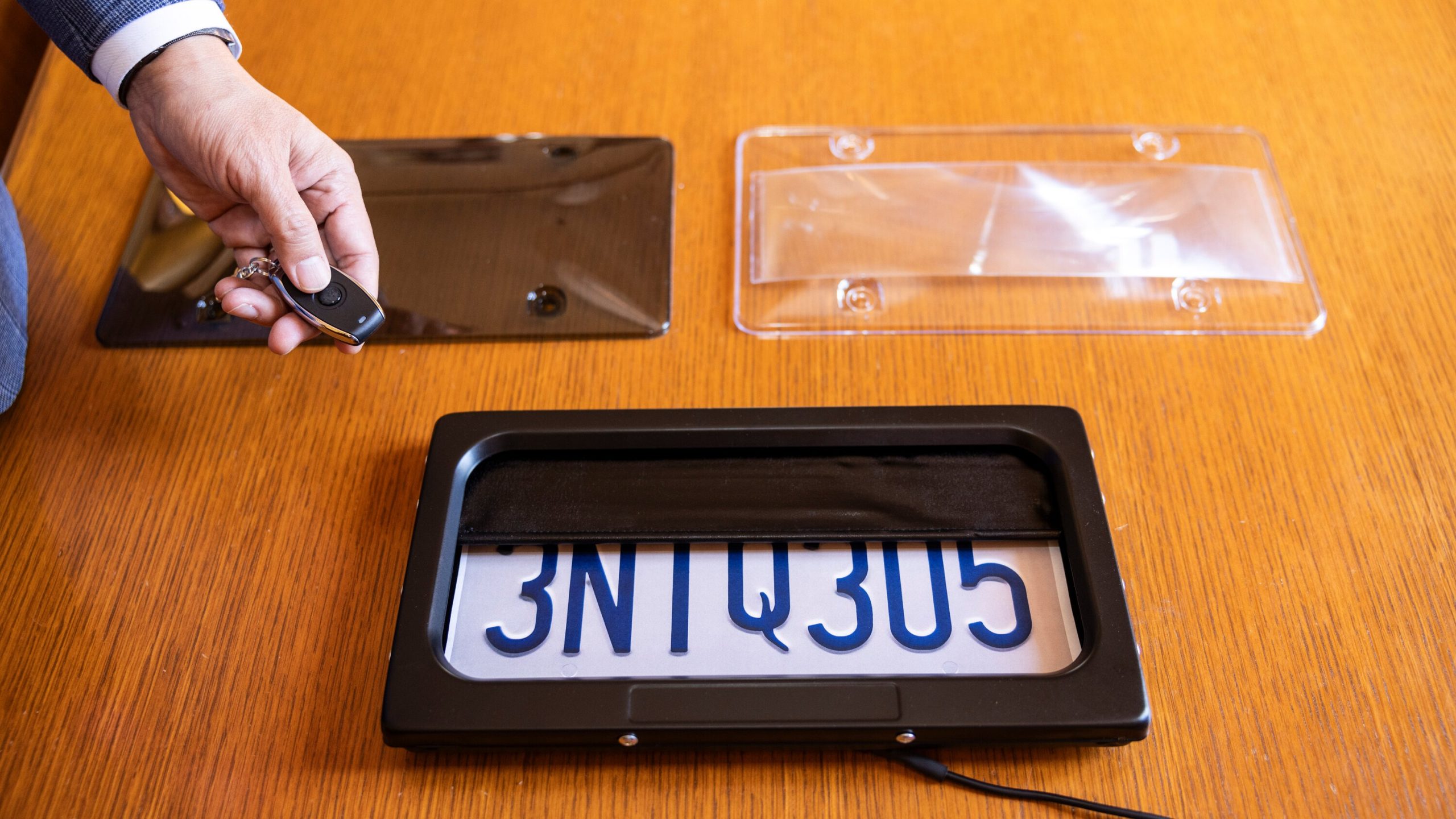 Altered Licence Plate