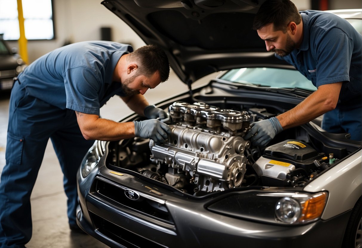 Automotive engine repair