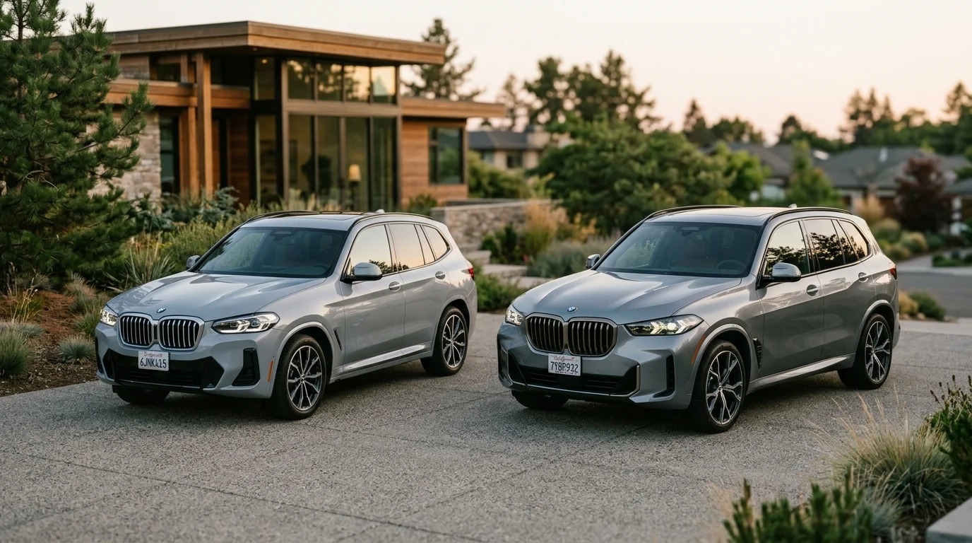 BMW X5 and X3