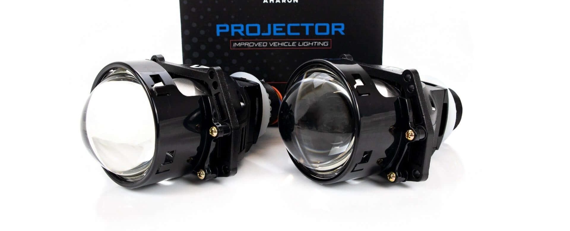 Bi-LED projector retrofit