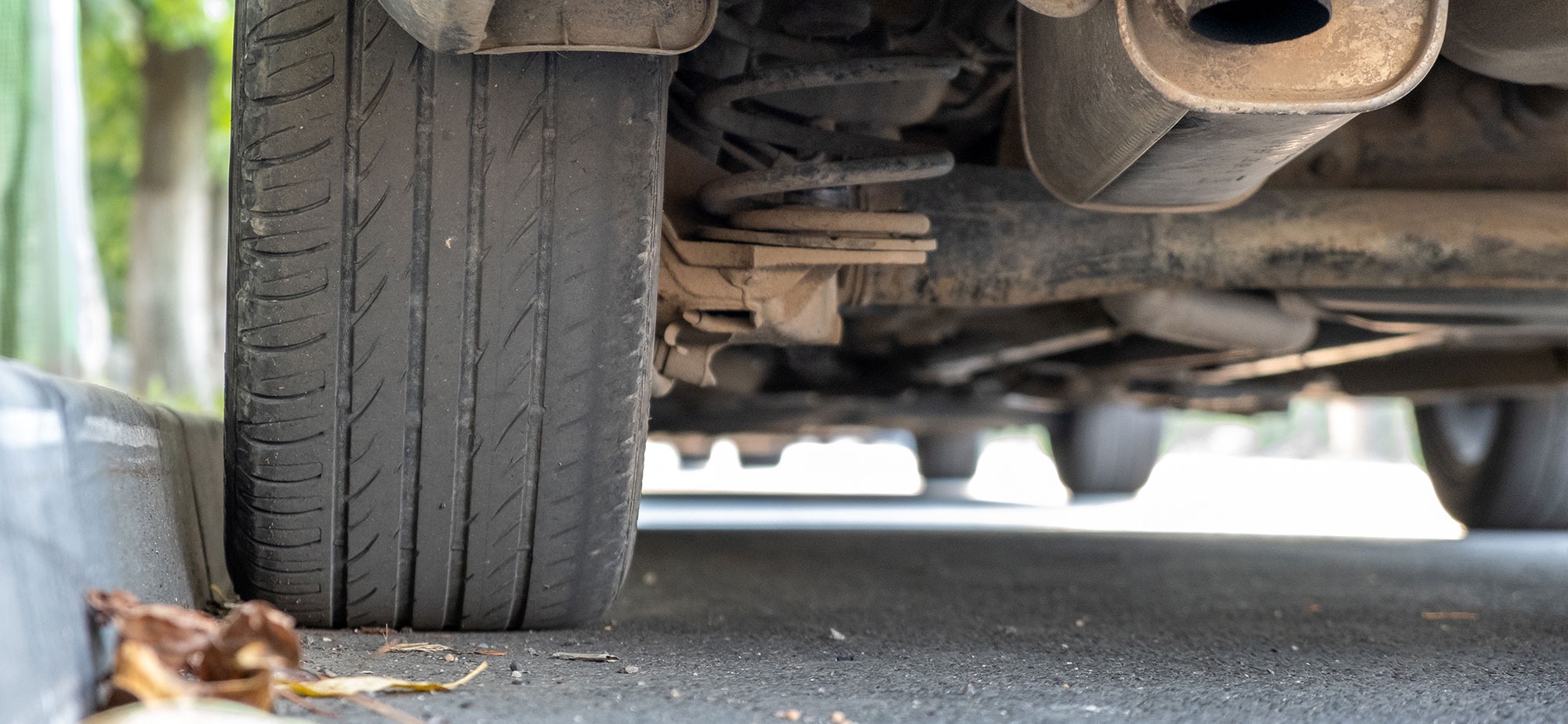 Brakes, Tires, and Suspension Need Attention