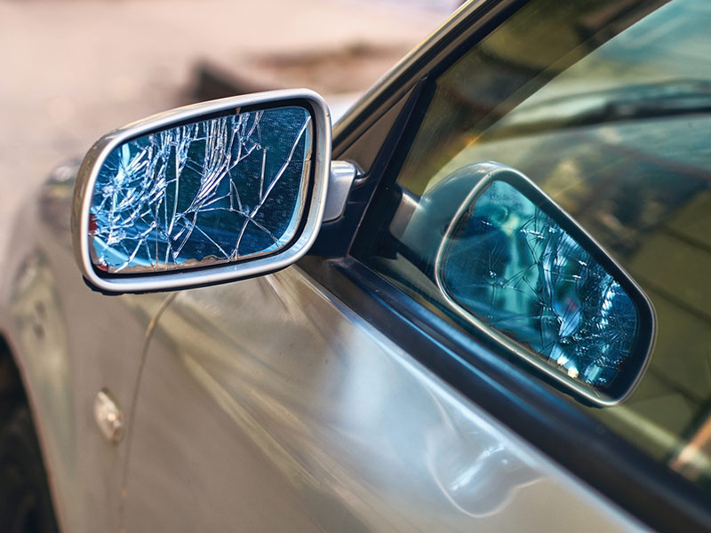 Broken Mirrors or Poor Rear Visibility