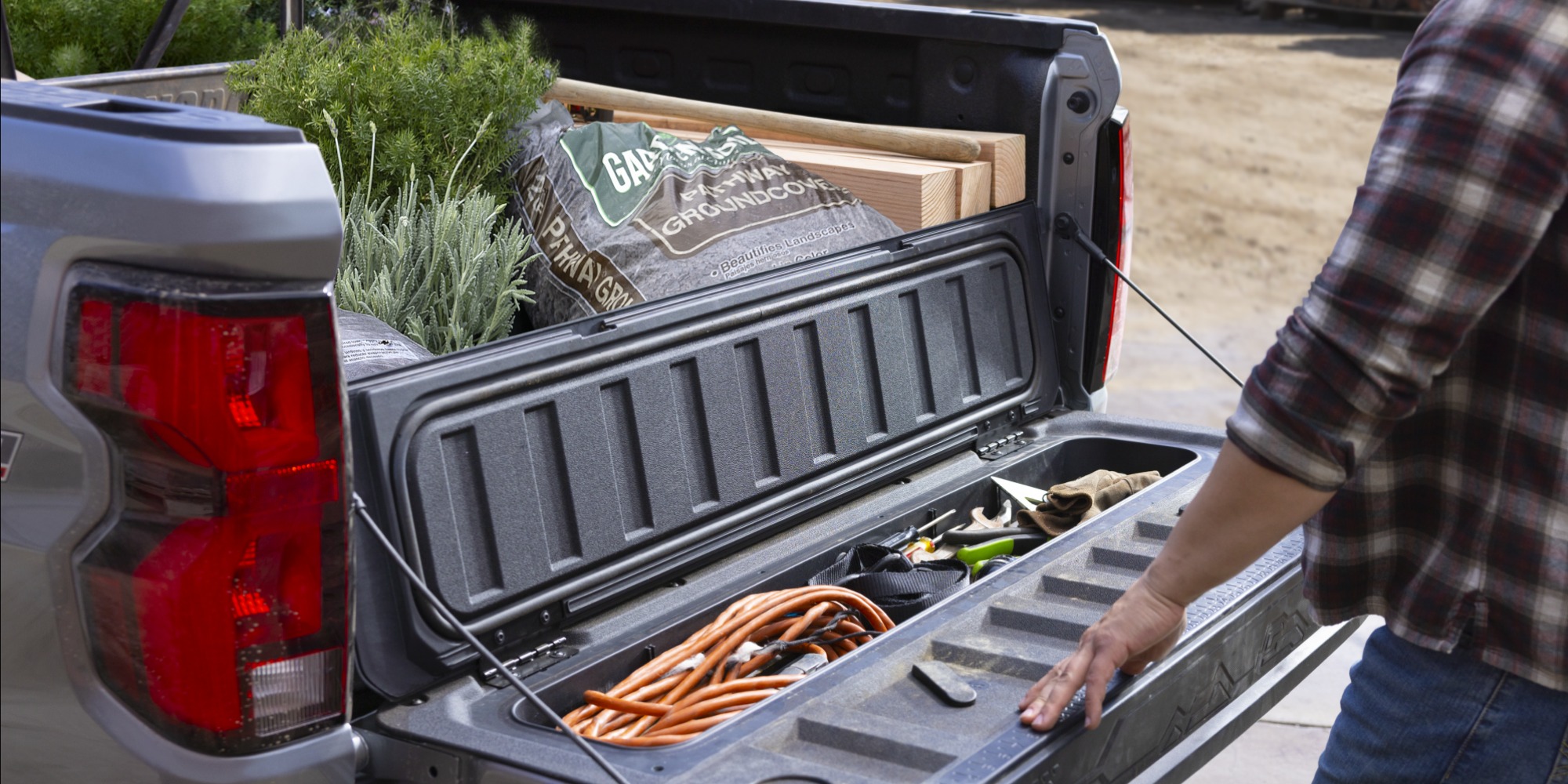 Built-In Tailgate Measurement Tool