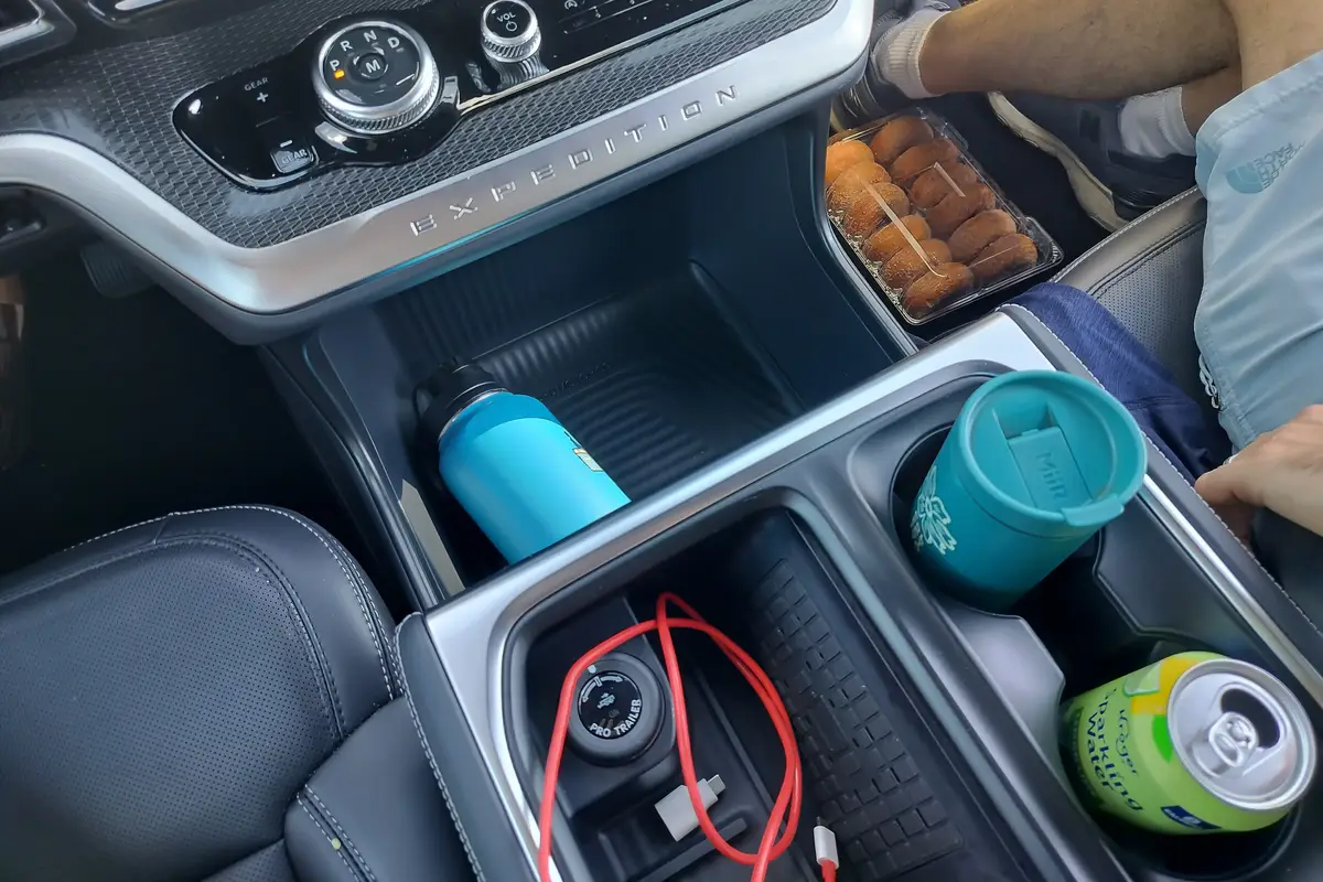 Convenient Interior Storage