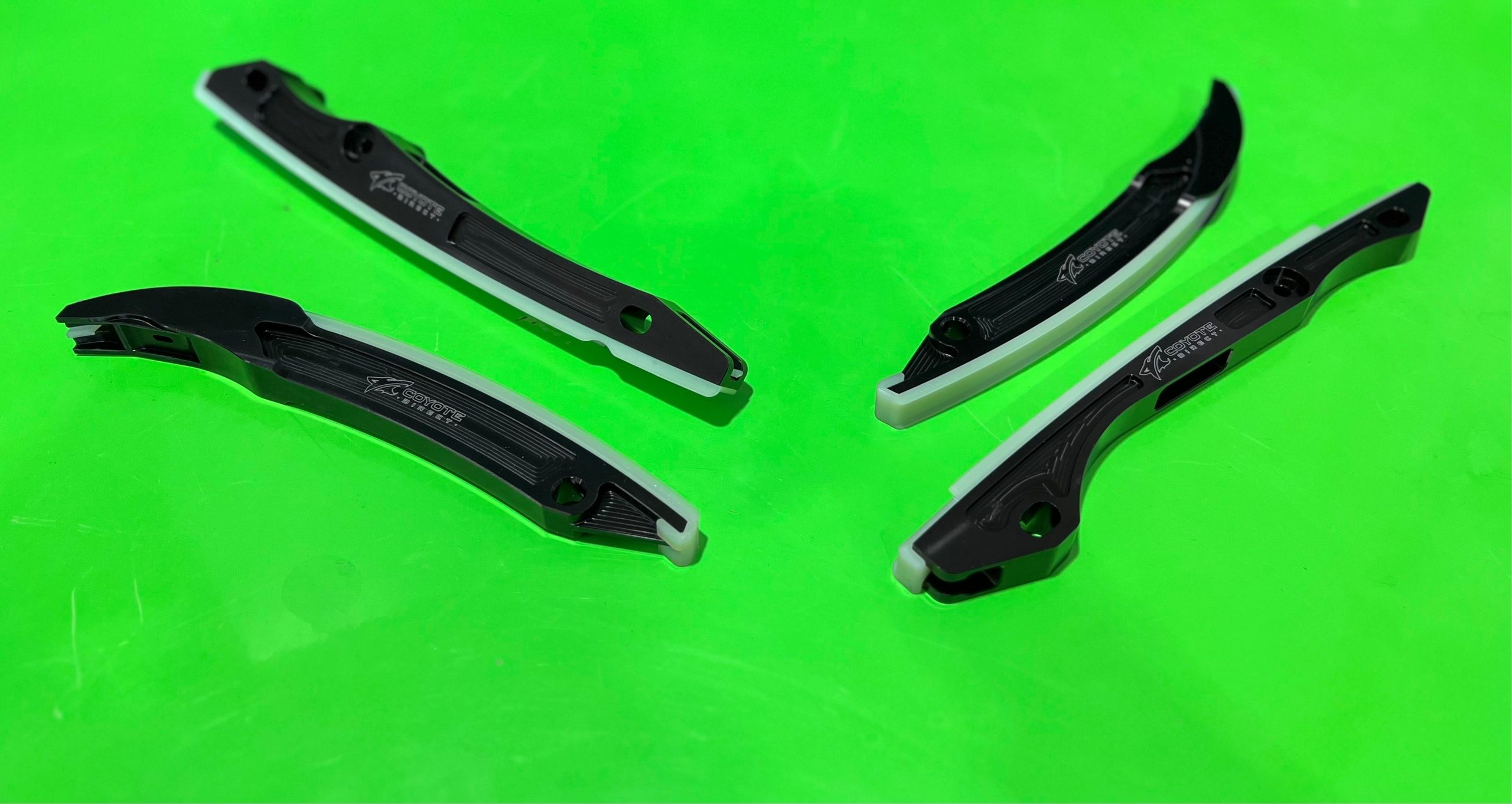 Coyote Direct billet timing chain tensioner arms