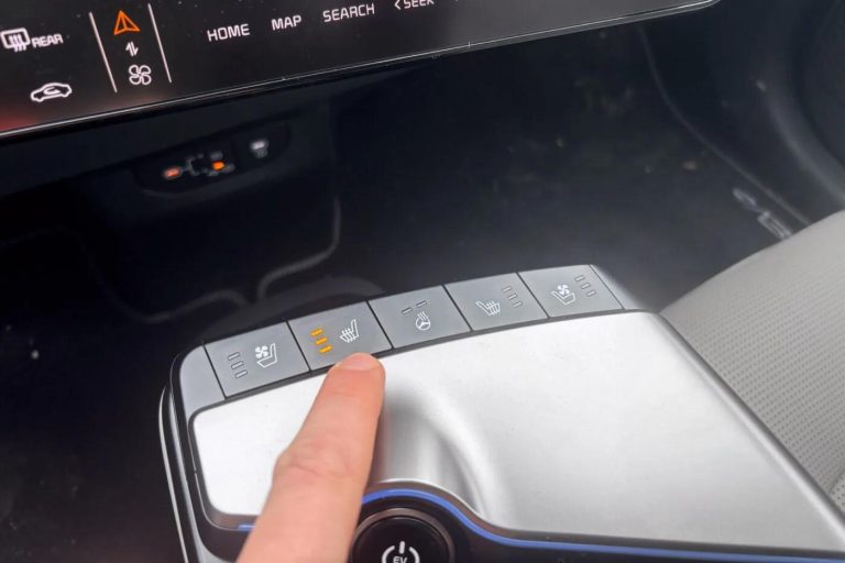 Activating Heated Seats Inside EV