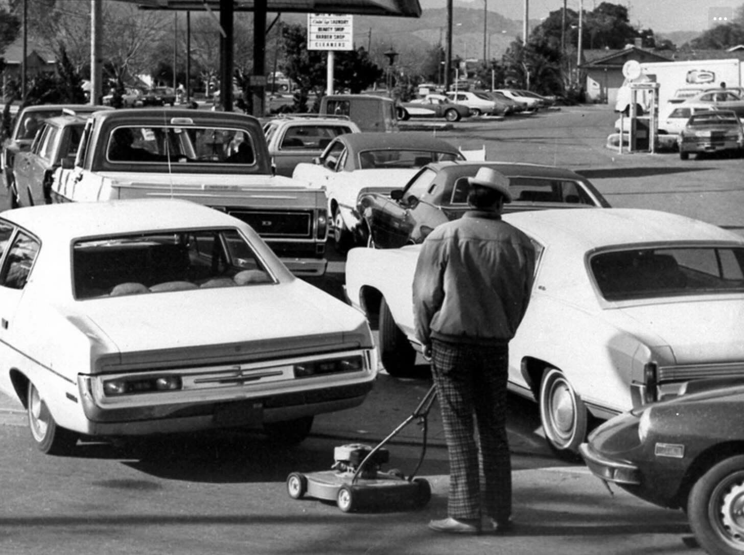 During 1970s gas shortage in the United States