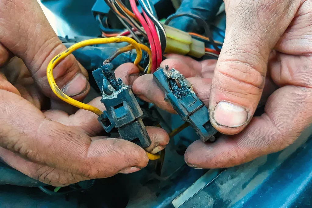Electrical Wiring That Is Damaged, Loose or Repeatedly Blowing Fuses