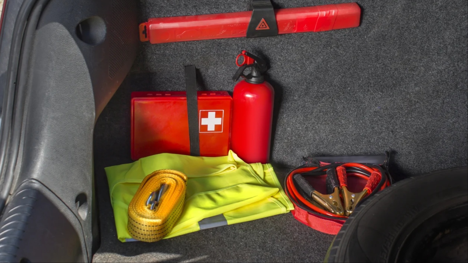 Emergency Kit with Fire Extinguisher