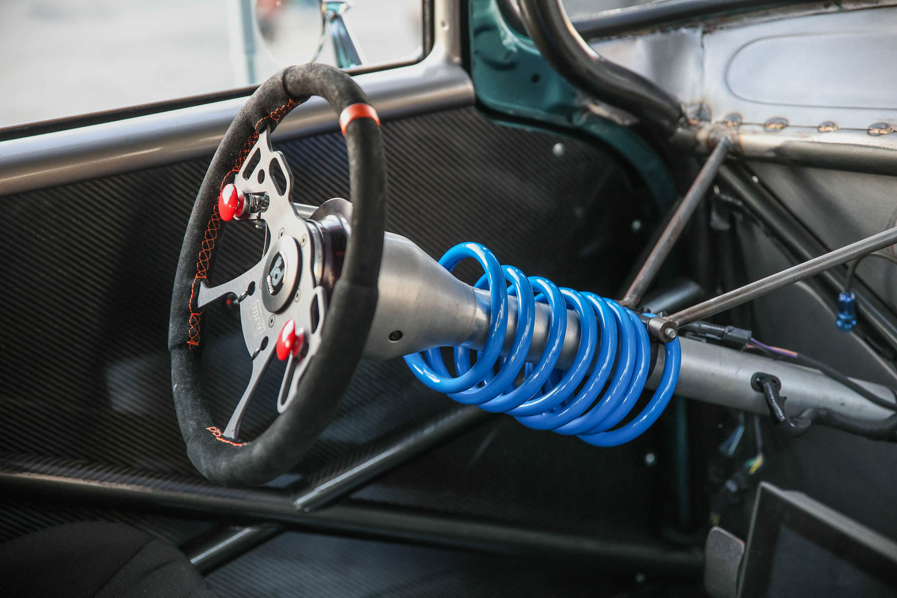 Energy-Absorbing Steering Columns